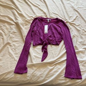 NWT Urban Outfitters keyhole crop top